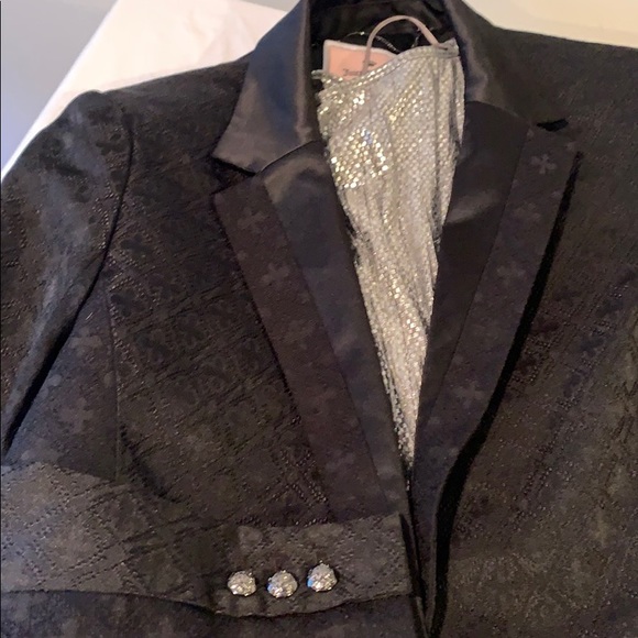 Juicy Couture Women's blazer Size 10 black - Picture 1 of 5